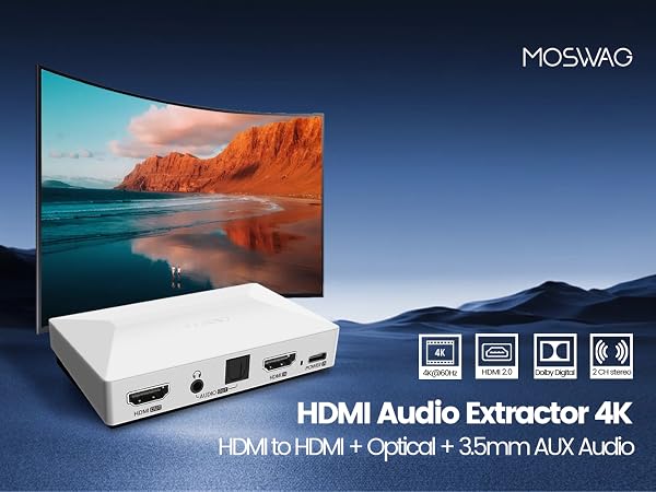HDMI Audio Extractor 4K