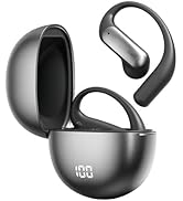 otinsile Stylish Bluetooth Earbuds Over Ear for Women – Wireless Open Ear Earbuds with 60H Playti...