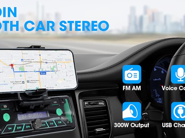 single din car stereo