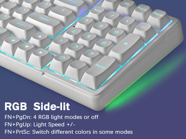 rgb sidelit