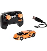 Hot Wheels RC Toy Car, Remote-Control Lamborghini Revuelto in 1:64 Scale, Recharge with USB Cable...