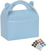 Bssay 30 Pack Party Favor Treat Boxes,Goodie Boxes,Gable Paper Gift Boxes with Handles Perfect fo...