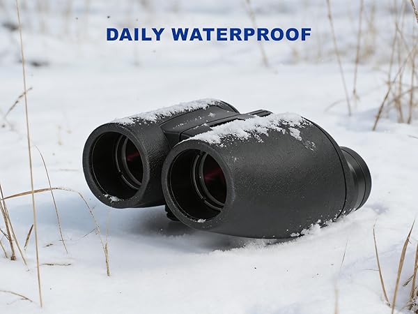 HD Clear Vision 12X30 Binocular for Outdoor Adventure Gift for Kids and Men Women Camping