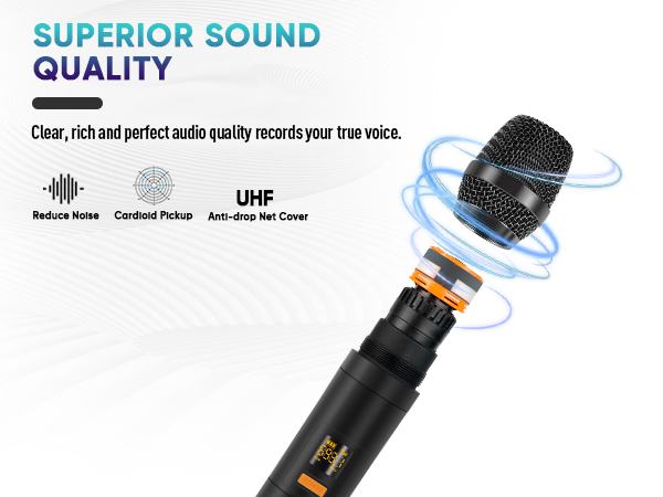 SUPERIOR SOUND QUALITY