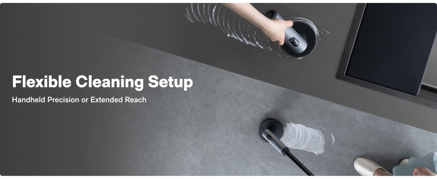flexible cleaning setup