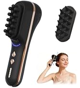 YIXIUTEN Electric Scalp Massager for Full-Body Relaxation with 5 Speeds | Rechargeable Cordless M...