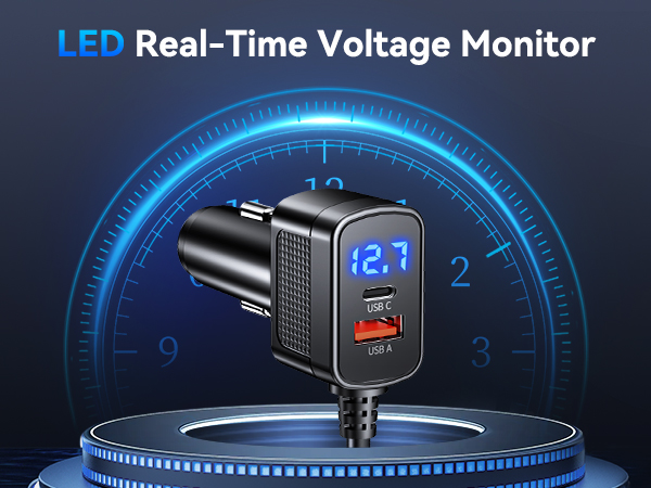 LED Real-Time Voltage Monitor