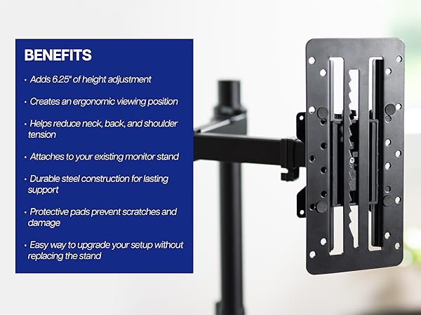 height adjustable vesa adapter
