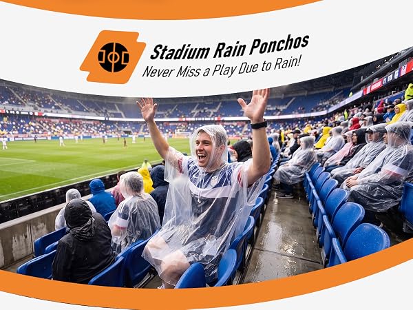 rain poncho clear disposable emergency family pack lightweight pocket size camping hiking theme park