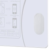 White weight scale