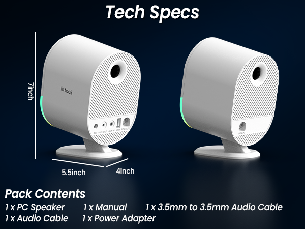 powerful desktop speaker