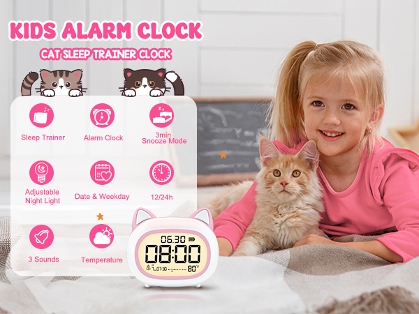 Digital Kids Alarm Clock