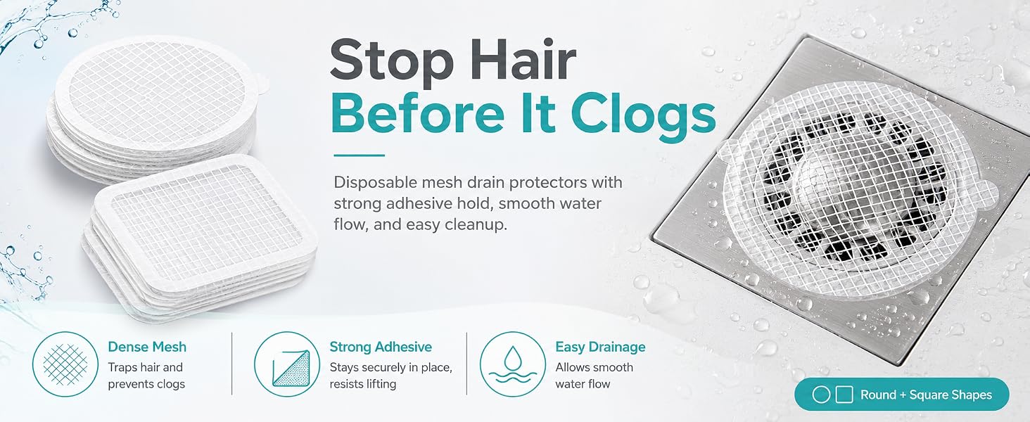 Disposable Drain Hair Catcher