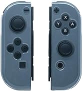 Mcbazel Dobe Transparency Soft TPU Protective Cover Case for NS Switch/Switch OLED Joy-con Contro...