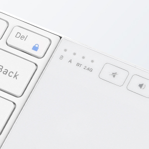 Dual Mode 2.4G Wireless and Bluetooth Keyboarad 
