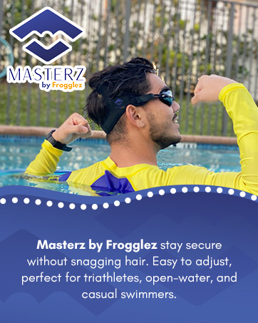 Masterz by Frogglez stay secure without snagging hair