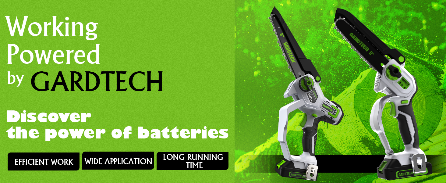 Battery powered chainsaw