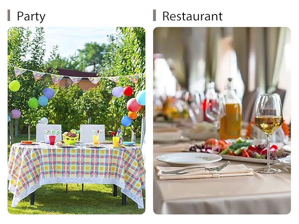 kitchen table linens