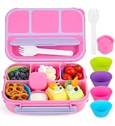 MaMix Bento Lunch Box Adult Lunch Box, Bento Box for Kids, Lunch Containers for Adults/Kids/Stude...