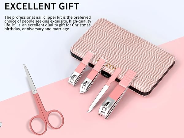 tweezers and nail clipper set