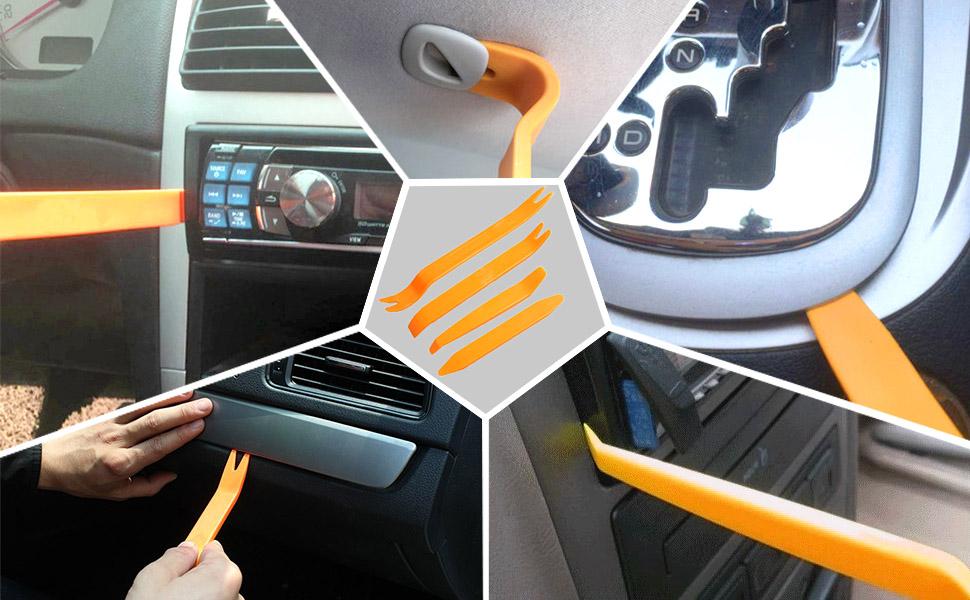 Auto Door Clip Panel Trim Removal Tool Kits 