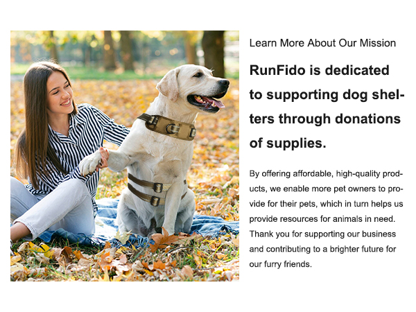 RunFido dog harness