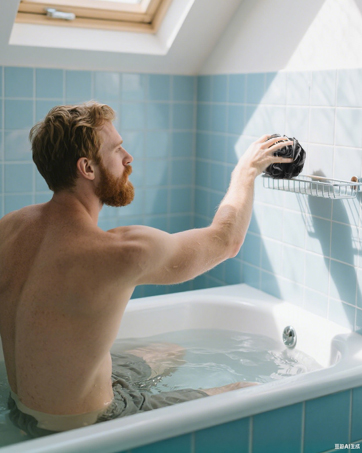 Loofa for men