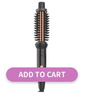 mini curling iron brush