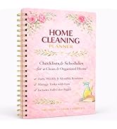 Cleaning Planner for Adults Women