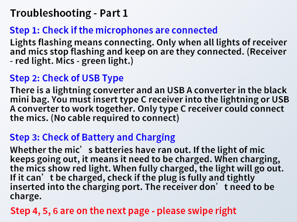Troubleshooting about pink mini microphone for iphone Android Phone Tablet ipad PC