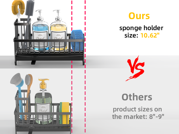 sponge holder for kitchen sink