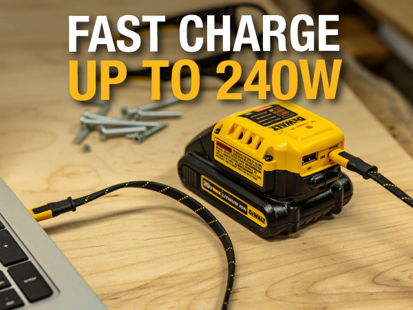 Fast Charge up to 240W