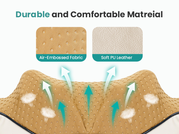 nekteck neck back massager for pain relief deep tissue shoulder massage tool