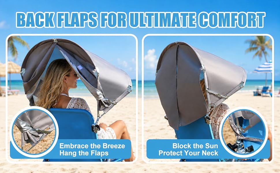chair beach umbrella