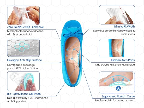 plantar fasciitis relief arch support inserts women arch support inserts insoles for flat feet