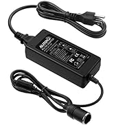 ALITOVE AC to DC Converter 12V 8A 96W, 100V-240V to 12V Power Supply Adapter Car Cigarette Lighte...
