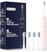 Betterchoi Sonic Electric Toothbrush - 41,000 VPM Maglev Motor - 4 Brush Heads - IPX7 Waterproof,...
