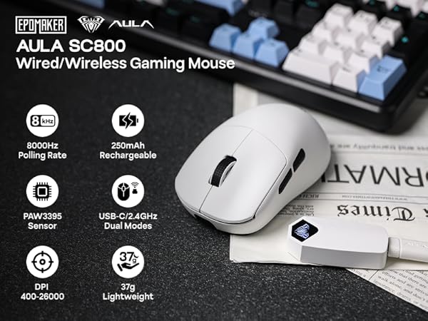SC800 8K Gaming Mouse