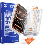 SMARTDEVIL 3 Pack Tempered Glass for iPhone 17 Pro Max Screen Protector, Anti Blue Light, Eye Pro...