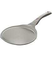 Redchef Crepe Pan Nonstick, 10 Inch Ceramic Flat Skillet Pan for Roti Dosa Tawa Comal Para Tortil...