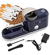 NEWTRY Cigarettes Rolling Machine, Electric Tobacco Rollers with 4 Gears Adjustable, 1 Stirring R...