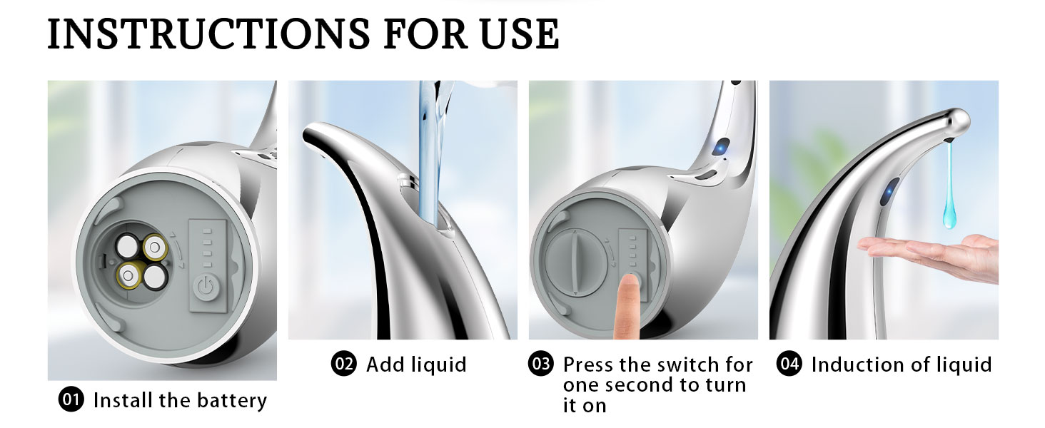 modern soap dispenser