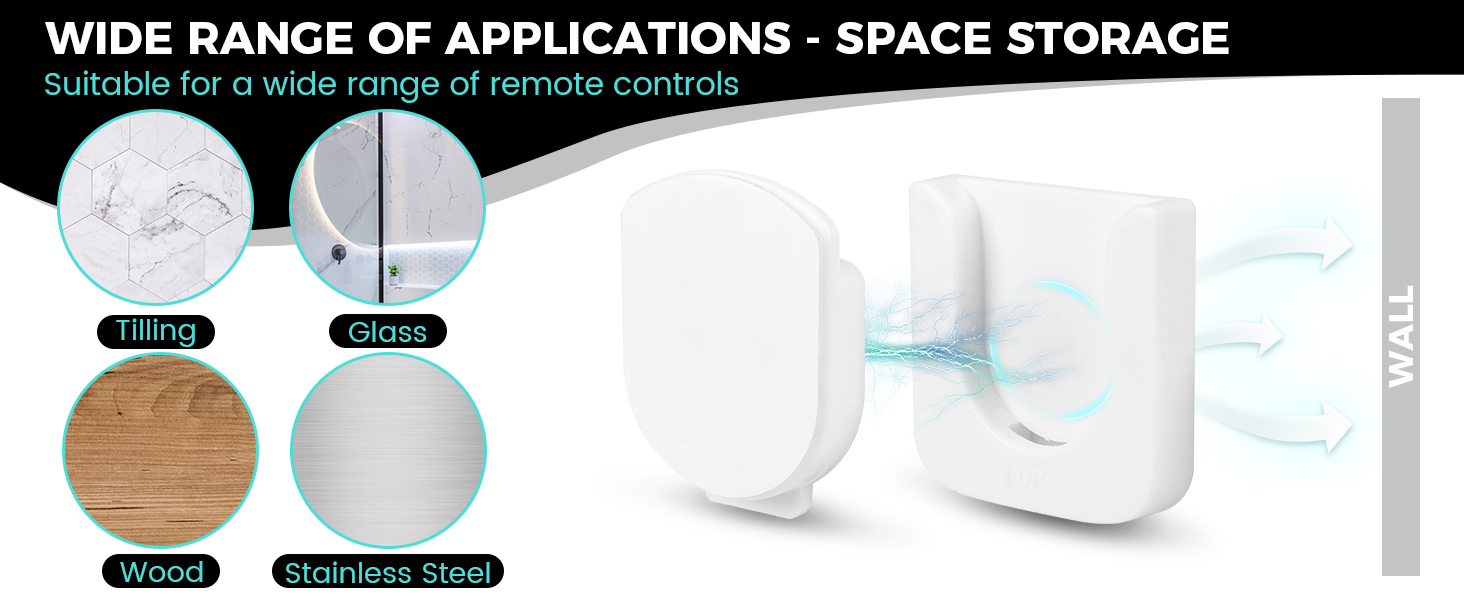 magnetic remote control holder