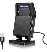 MUNBYN Desktop Barcode Scanner, Omnidirectional Barcode Scanner, 1D 2D QR Barcode Scanner Wired, ...