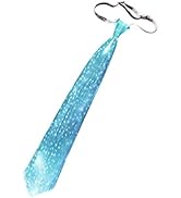 Light Up Neck Tie, LED Necktie Gifts for Men, Glow in the Dark Necktie All Color In One Gift Box ...