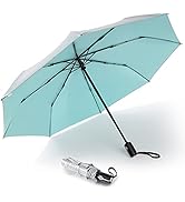 G4Free UPF 50+ UV Protection Large Travel Umbrella 46 Inch Auto Open Close Windproof Sun Blocking...