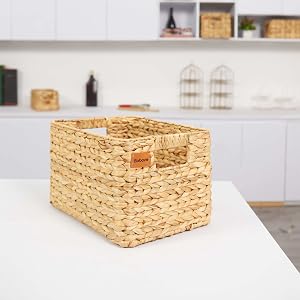 wicker storage baskets