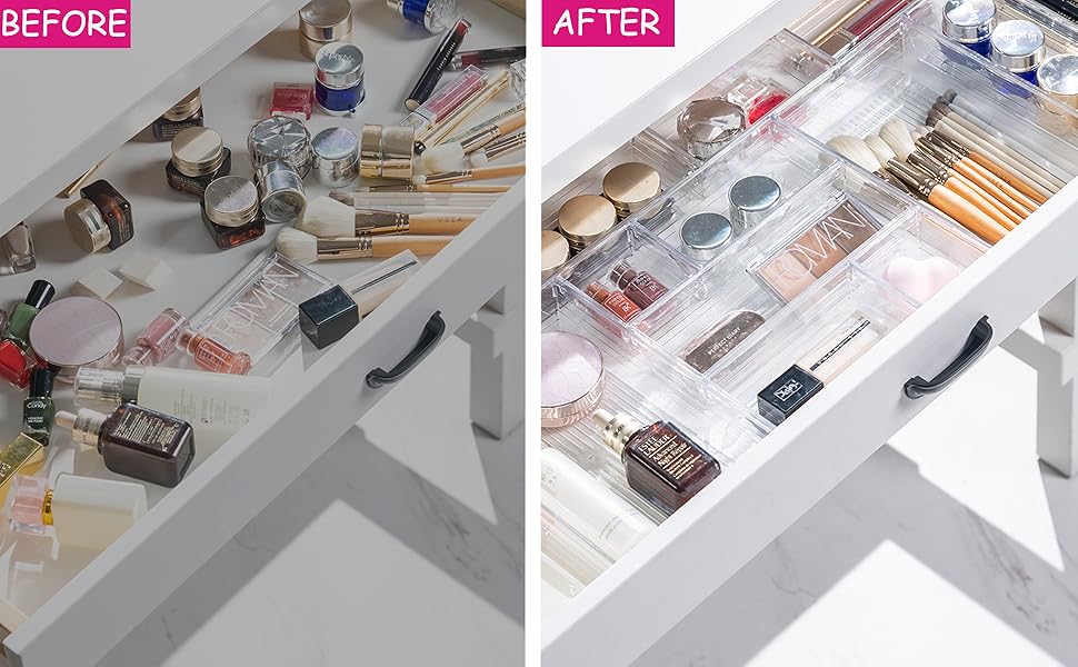 makeup drawer organizer