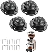 AMGSH Self Adhesive Caster Wheels - 1 inch Mini Paste Swivel Appliance Wheels - Low Profile, Smoo...