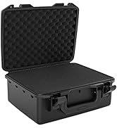 TORIBIO Hard Case for Microphone,Drones, Camera,Equipments, Portable Storage Case, Hard Box Pre-c...